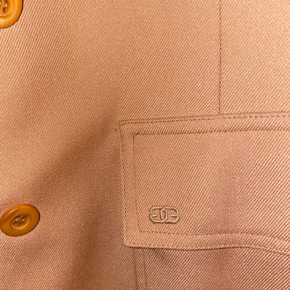 Givenchy Bronze Blazer - Authentic Vintage 1970s - Picture 5 of 5